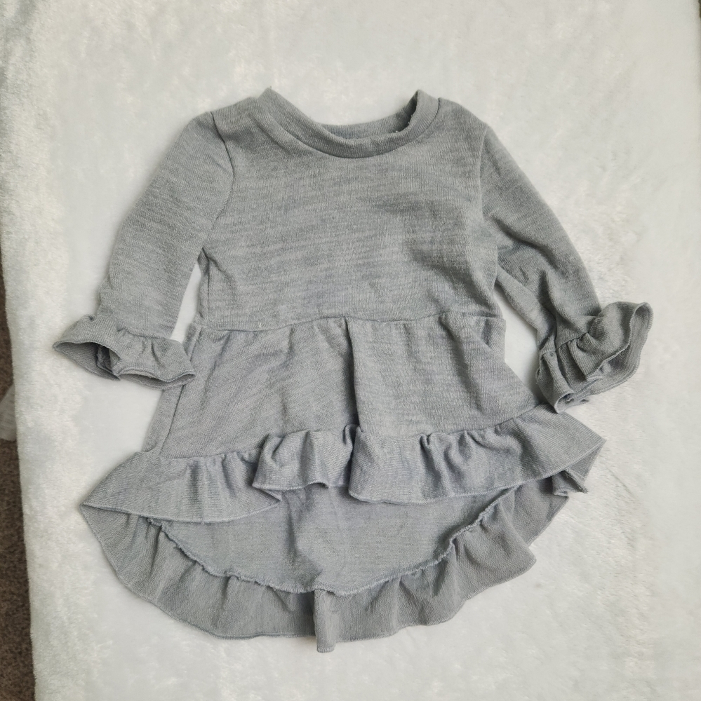 Hi-lo tunic sweater